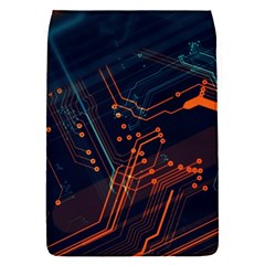 Abstract Colorful Circuit Removable Flap Cover (s) by Bakwanart