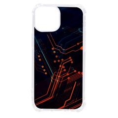 Abstract Colorful Circuit Iphone 13 Mini Tpu Uv Print Case