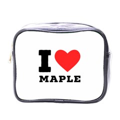 I Love Maple Mini Toiletries Bag (one Side) by ilovewhateva