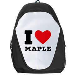 I Love Maple Backpack Bag by ilovewhateva