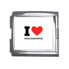 I Love Macadamia Mega Link Italian Charm (18mm) by ilovewhateva