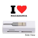 I love macadamia Memory Card Reader (Stick) Front