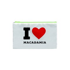 I Love Macadamia Cosmetic Bag (xs) by ilovewhateva