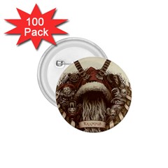 Christmas Dark Demon Evil Horror Krampus 1 75  Buttons (100 Pack)  by Bakwanart