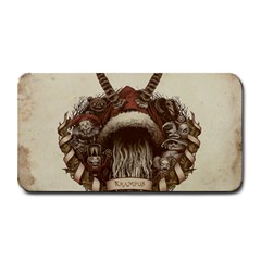 Christmas Dark Demon Evil Horror Krampus Medium Bar Mat by Bakwanart