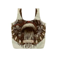 Christmas Dark Demon Evil Horror Krampus Full Print Recycle Bag (s)