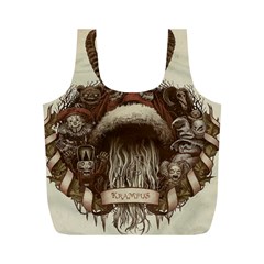 Christmas Dark Demon Evil Horror Krampus Full Print Recycle Bag (m)