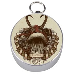 Christmas Dark Demon Evil Horror Krampus Silver Compasses