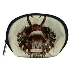 Christmas Dark Demon Evil Horror Krampus Accessory Pouch (medium) by Bakwanart