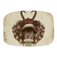 Christmas Dark Demon Evil Horror Krampus Mini Square Pill Box by Bakwanart