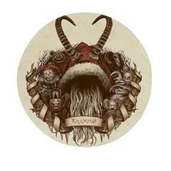 Christmas Dark Demon Evil Horror Krampus Mini Round Pill Box (pack Of 3) by Bakwanart