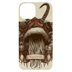 Christmas Dark Demon Evil Horror Krampus Iphone 14 Black Uv Print Case