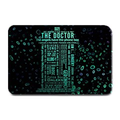 Tardis Doctor Who Technology Number Communication Plate Mats