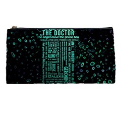 Tardis Doctor Who Technology Number Communication Pencil Case