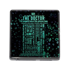 Tardis Doctor Who Technology Number Communication Memory Card Reader (square 5 Slot)