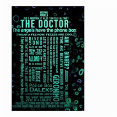 Tardis Doctor Who Technology Number Communication Small Garden Flag (two Sides)