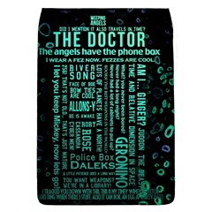 Tardis Doctor Who Technology Number Communication Removable Flap Cover (l)