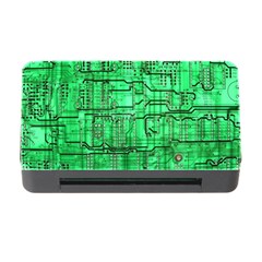 Green Circuit Board Computer Memory Card Reader with CF