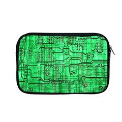 Green Circuit Board Computer Apple Macbook Pro 13  Zipper Case by Bakwanart