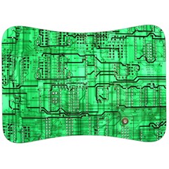 Green Circuit Board Computer Velour Seat Head Rest Cushion