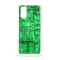 Green Circuit Board Computer Samsung Galaxy S20 6 2 Inch Tpu Uv Case by Bakwanart