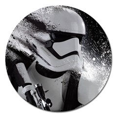 Stormtrooper Magnet 5  (round)