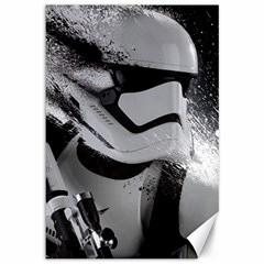 Stormtrooper Canvas 12  X 18  by Bakwanart