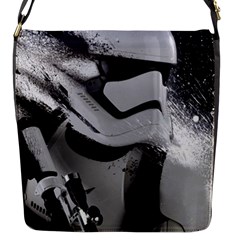 Stormtrooper Flap Closure Messenger Bag (s) by Bakwanart