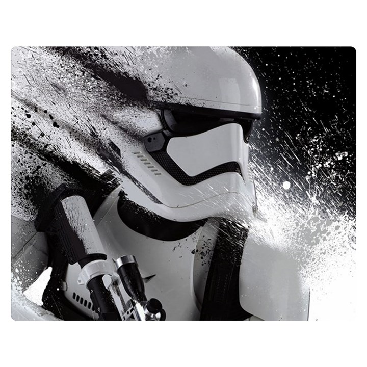 Stormtrooper Two Sides Premium Plush Fleece Blanket (Medium)