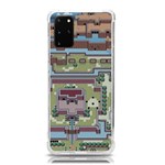 Arcade Game Retro Pattern Samsung Galaxy S20Plus 6.7 Inch TPU UV Case Front