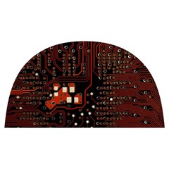 Red Computer Circuit Board Anti Scalding Pot Cap by Bakwanart