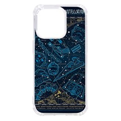 Position Of The Constellations Illustration Star Blue Iphone 14 Pro Tpu Uv Print Case by Bakwanart