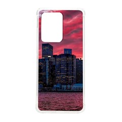 Skyline Sunset United States Reflection Usa,new York Manhattan Samsung Galaxy S20 Ultra 6 9 Inch Tpu Uv Case by Bakwanart