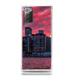 Skyline Sunset United States Reflection Usa,new York Manhattan Samsung Galaxy Note 20 TPU UV Case Front