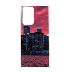 Skyline Sunset United States Reflection Usa,new York Manhattan Samsung Galaxy Note 20 Ultra Tpu Uv Case by Bakwanart