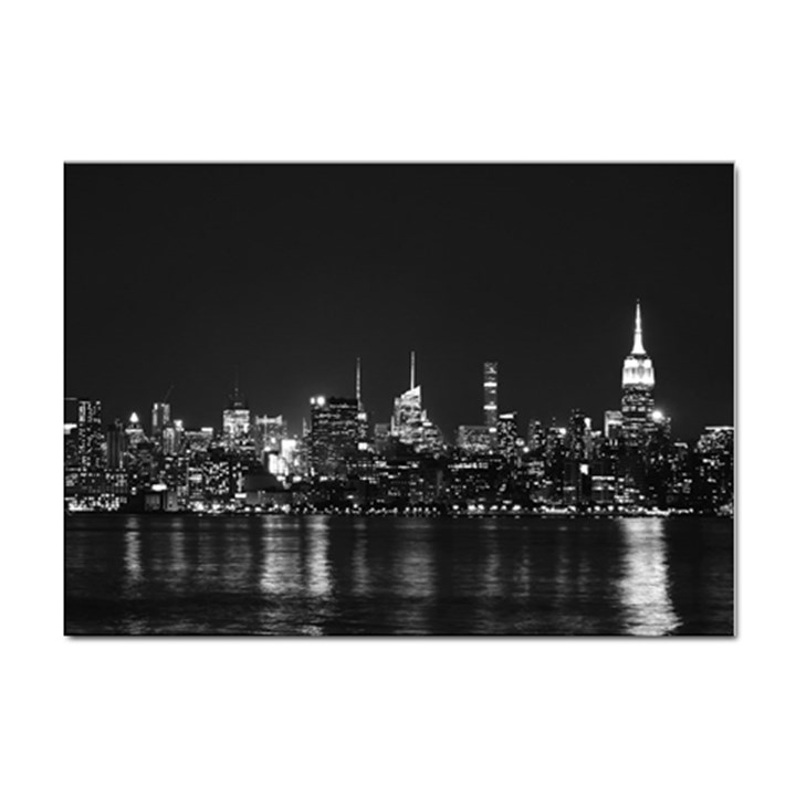 Photography Of Buildings New York City  Nyc Skyline Sticker A4 (10 pack)