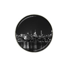 Photography Of Buildings New York City  Nyc Skyline Hat Clip Ball Marker by Bakwanart