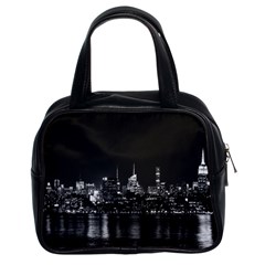 Photography Of Buildings New York City  Nyc Skyline Classic Handbag (two Sides) by Bakwanart