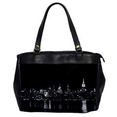 Photography Of Buildings New York City  Nyc Skyline Oversize Office Handbag by Bakwanart