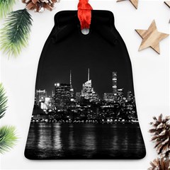 Photography Of Buildings New York City  Nyc Skyline Ornament (bell) by Bakwanart