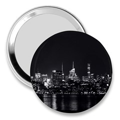 Photography Of Buildings New York City  Nyc Skyline 3  Handbag Mirrors by Bakwanart