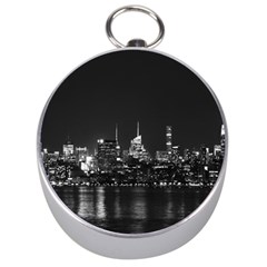 Photography Of Buildings New York City  Nyc Skyline Silver Compasses by Bakwanart