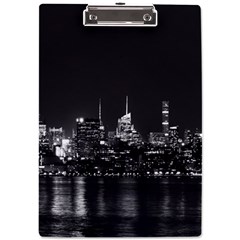 Photography Of Buildings New York City  Nyc Skyline A4 Acrylic Clipboard by Bakwanart