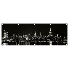 Photography Of Buildings New York City  Nyc Skyline Banner And Sign 12  X 4  by Bakwanart