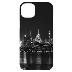 Photography Of Buildings New York City  Nyc Skyline Iphone 14 Plus Black Uv Print Case by Bakwanart