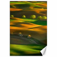 Landscape Usa Nature Washington State Trees Field Palouse Canvas 20  X 30  by Bakwanart