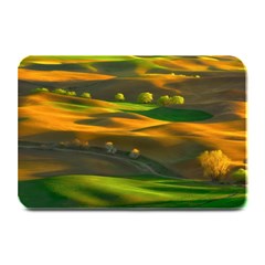 Landscape Usa Nature Washington State Trees Field Palouse Plate Mats by Bakwanart