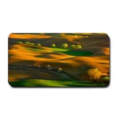 Landscape Usa Nature Washington State Trees Field Palouse Medium Bar Mat by Bakwanart