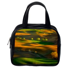 Landscape Usa Nature Washington State Trees Field Palouse Classic Handbag (one Side) by Bakwanart