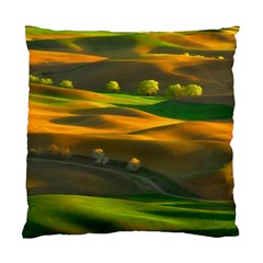 Landscape Usa Nature Washington State Trees Field Palouse Standard Cushion Case (two Sides) by Bakwanart